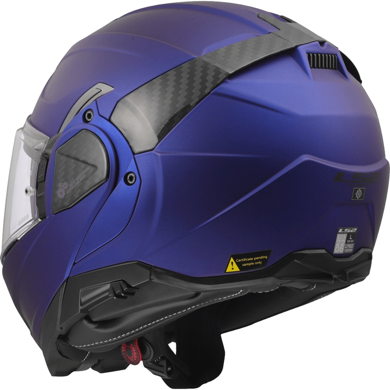 Cască de motocicletă pliabilă LS2 FF910 Advant II Solid albastru marin mat