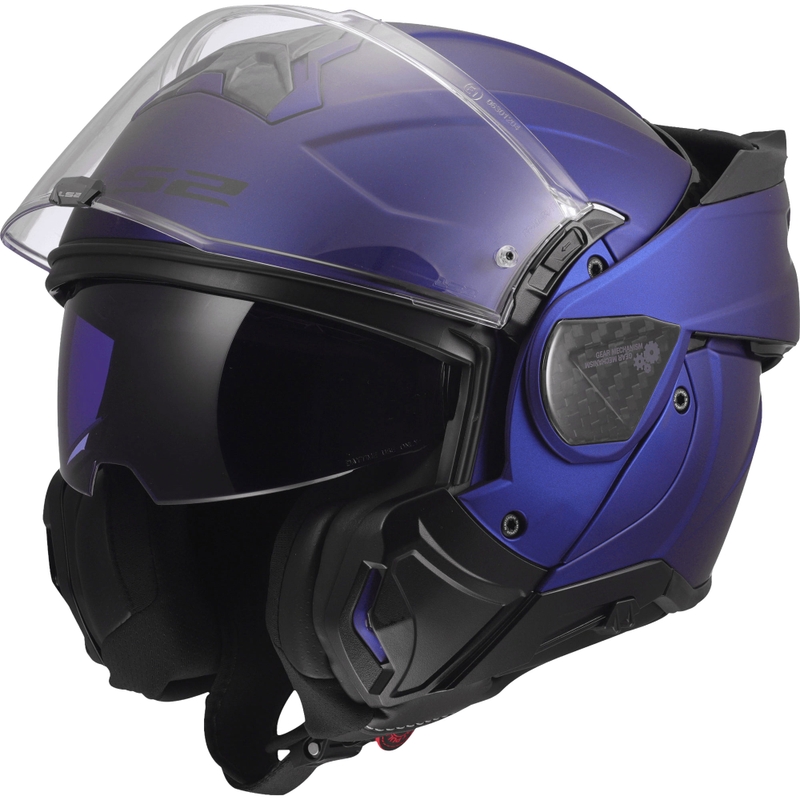 Cască de motocicletă pliabilă LS2 FF910 Advant II Solid albastru marin mat