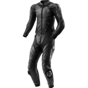 Costum de motocicletă din piele din două piese Rebelhorn Inferno negru