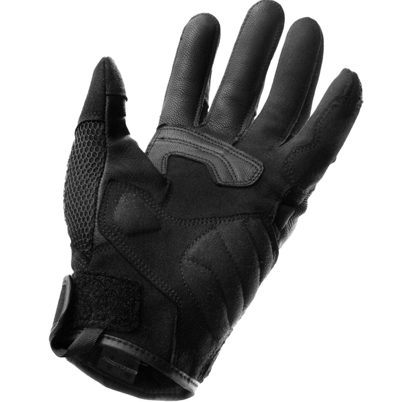 Mănuși de motocicletă pentru femei Rebelhorn Core negre