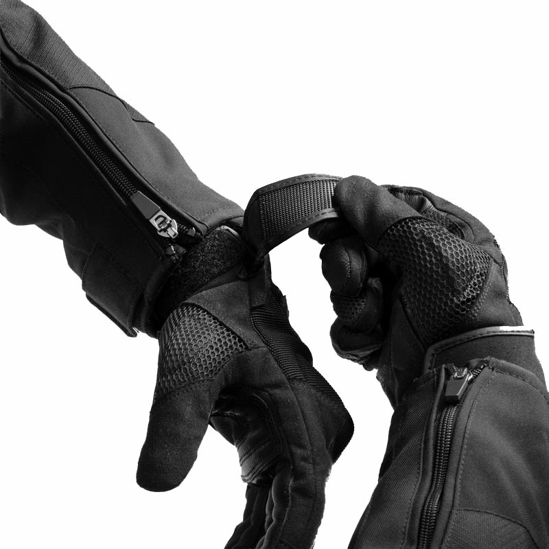 Mănuși de motocicletă pentru femei Rebelhorn Core negre