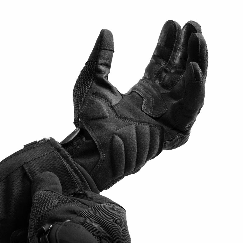 Mănuși de motocicletă pentru femei Rebelhorn Core negre