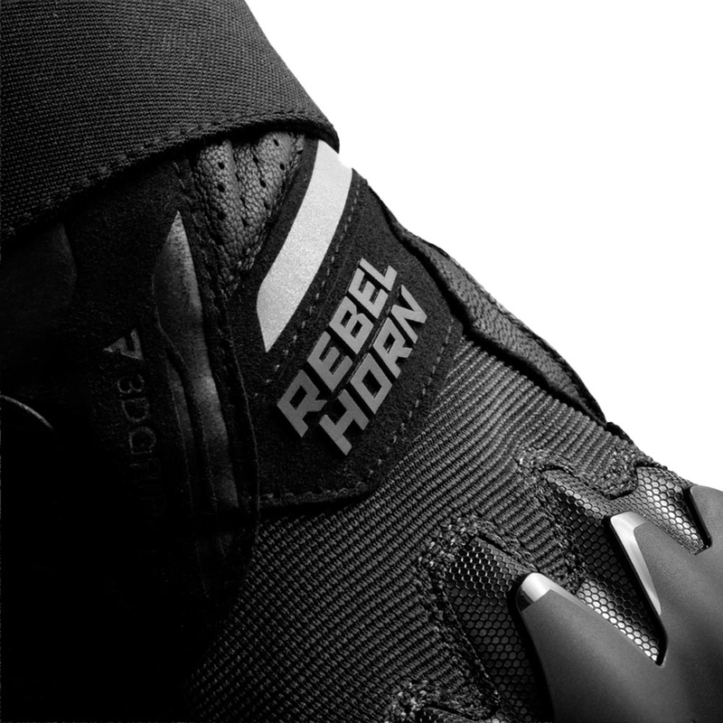 Mănuși de motocicletă Rebelhorn Defender negre