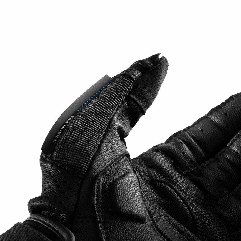 Mănuși de motocicletă Rebelhorn Defender negre