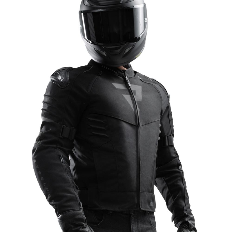 Geacă de motocicletă Rebelhorn Vandal 2 neagră