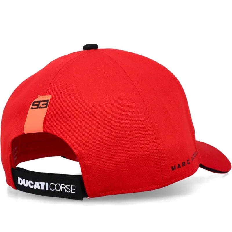 Șapcă Ducati Corse Marc Marquez Big 93 roșie