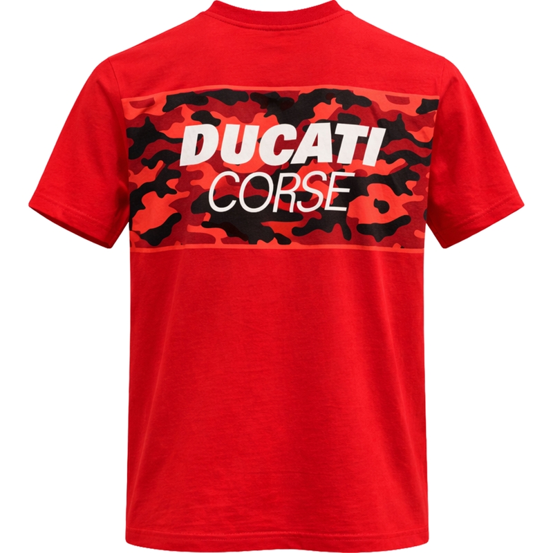 Tricou Ducati Corse CAMU roșu