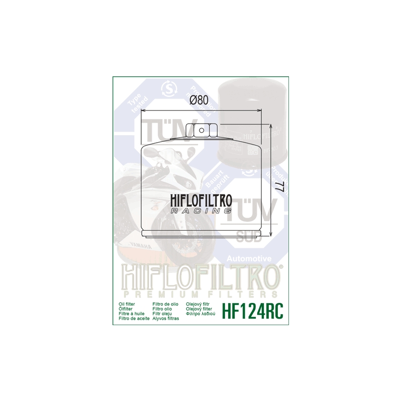Filtru de ulei HIFLOFILTRO Race