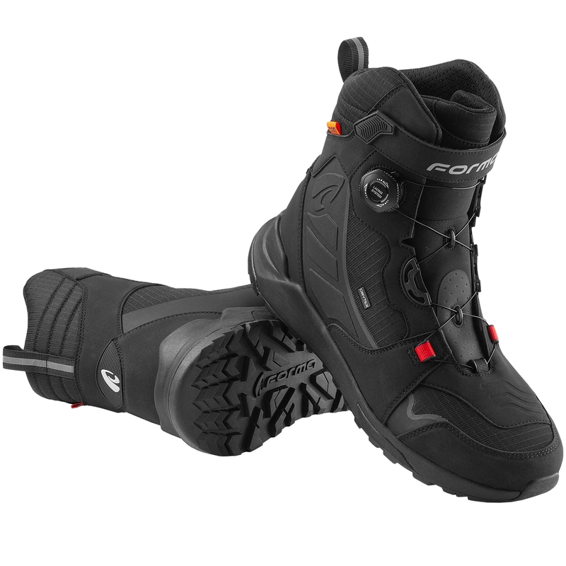 Ghete de motocicletă Forma ADV Kite Dry negru-negru