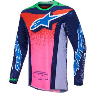 Tricou Motocross Alpinestars Supertech Ediție Limitată Records - Gri