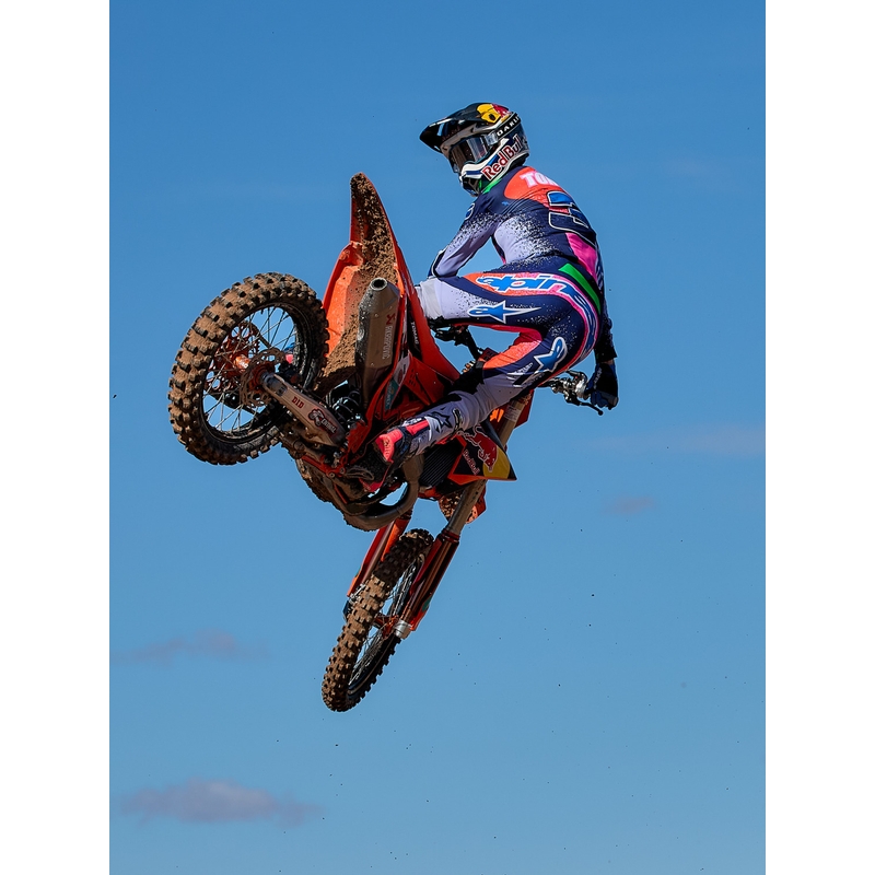 Pantaloni motocross Alpinestars Supertech Limited Edition Records gri