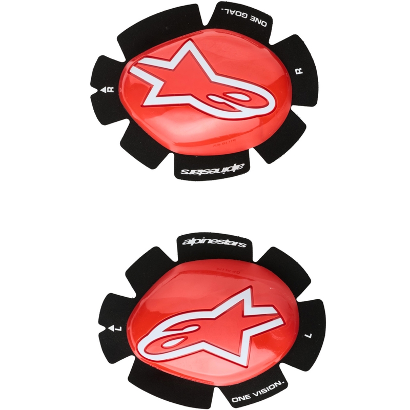 Slideri Alpinestars GP Plus 2 buc roșu-alb