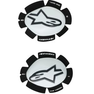 Slideri Alpinestars GP Plus 2 buc alb-negru