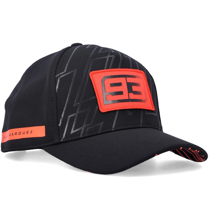 Șapcă de baseball tehnică Ducati Marc Marquez 93 Patch neagră