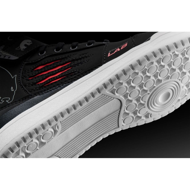 Ghete motociclete Furygan Tarmac D3O® negru-roșu