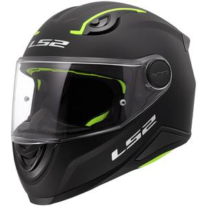 Cască integrală pentru motocicletă LS2 FF812 Solid negru mat pentru copii