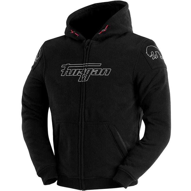 Geacă de motocicletă Furygan Livio X Kevlar® negru-alb