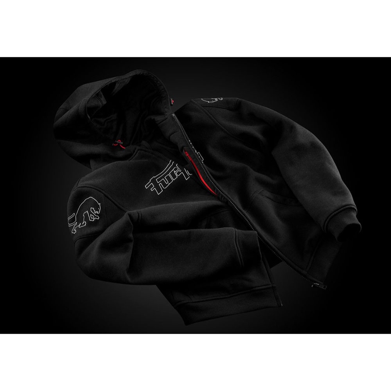 Geacă de motocicletă Furygan Livio X Kevlar® negru-alb