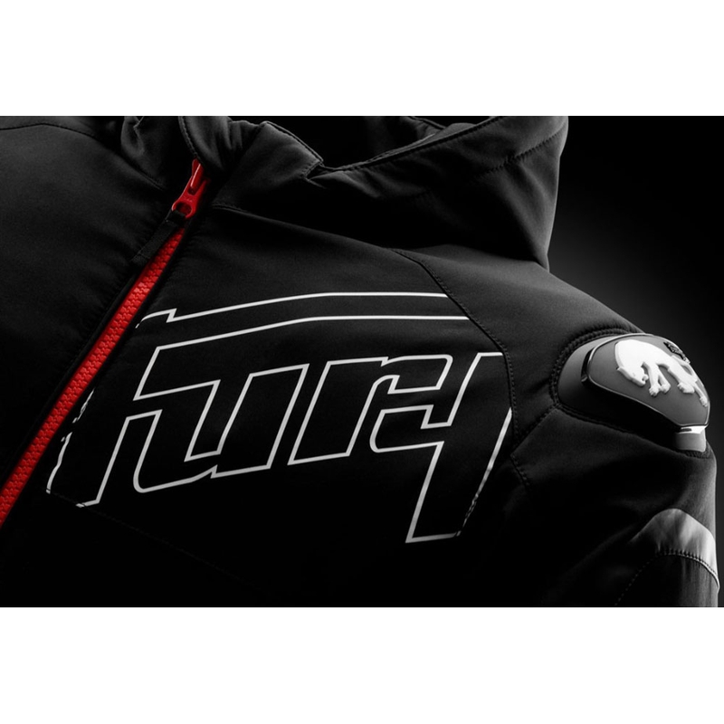 Geacă motocicletă Furygan Sektor Roadster Evo negru-alb-roșu