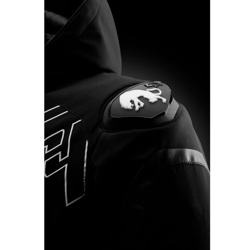 Geacă motocicletă Furygan Sektor Roadster Evo negru-alb-roșu