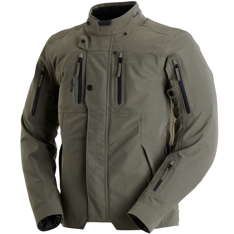 Geacă de motocicletă Furygan Harris Trooper, verde kaki