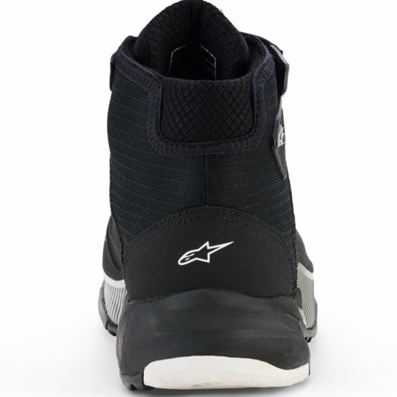 Ghete moto Alpinestars Stella CR-X Drystar pentru femei, negru-gri-alb