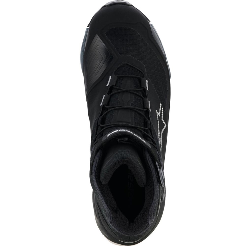 Ghete moto Alpinestars Stella CR-X Drystar pentru femei, negru-gri-alb