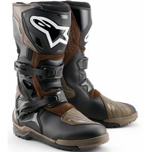 Ghete Motocicletă Alpinestars Corozal V2 Adventure Drystar Maro-Negru