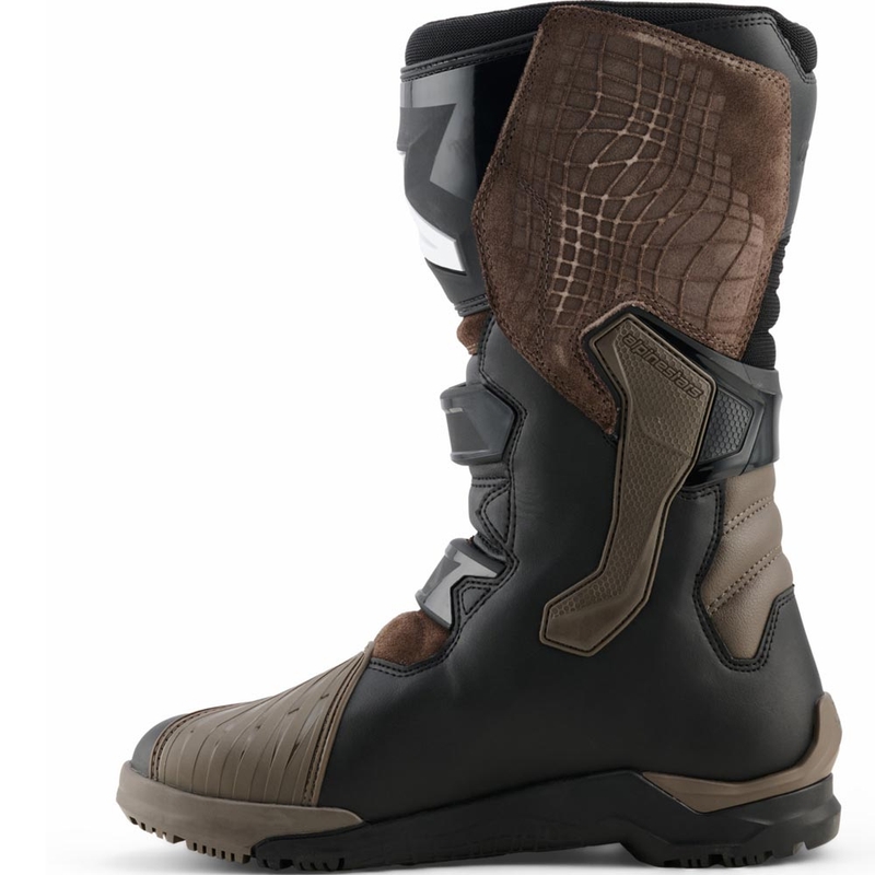 Ghete Motocicletă Alpinestars Corozal V2 Adventure Drystar Maro-Negru