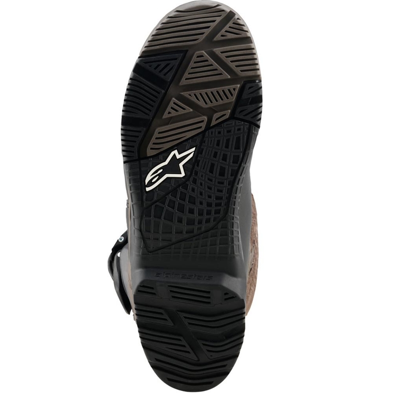 Ghete Motocicletă Alpinestars Corozal V2 Adventure Drystar Maro-Negru