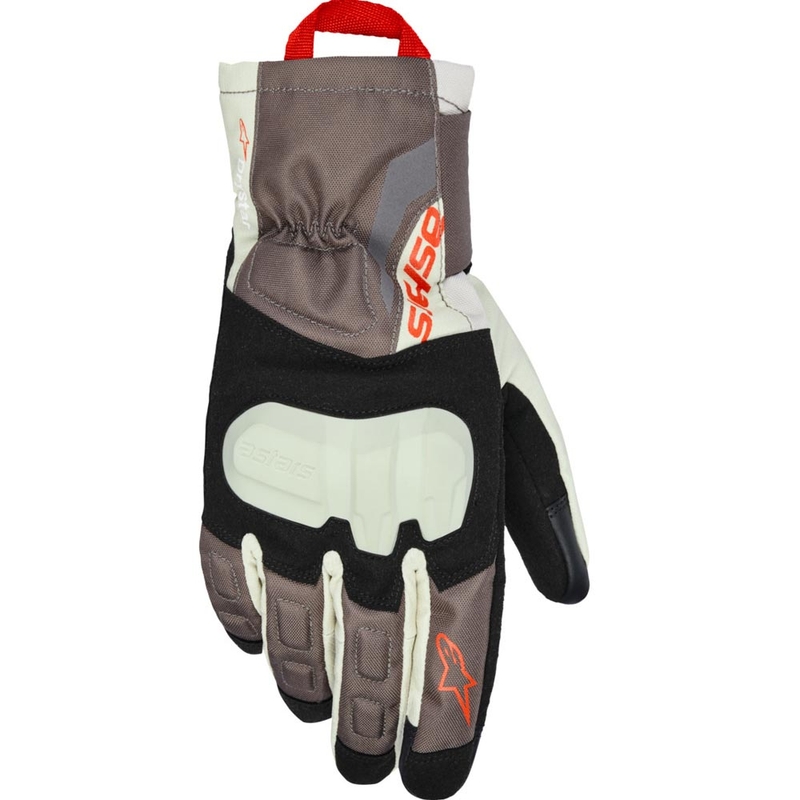 Mănuși moto Alpinestars XT-3 Drystar, izolate, maro închis-nisipiu-negru-portocaliu
