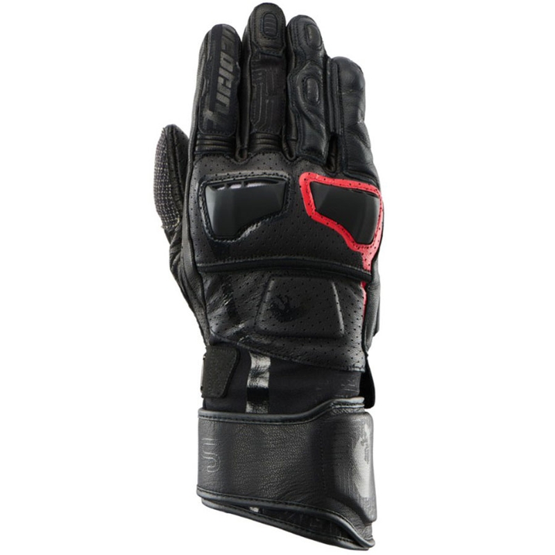 Mănuși moto Furygan STYG 15 Vented negru-roșu