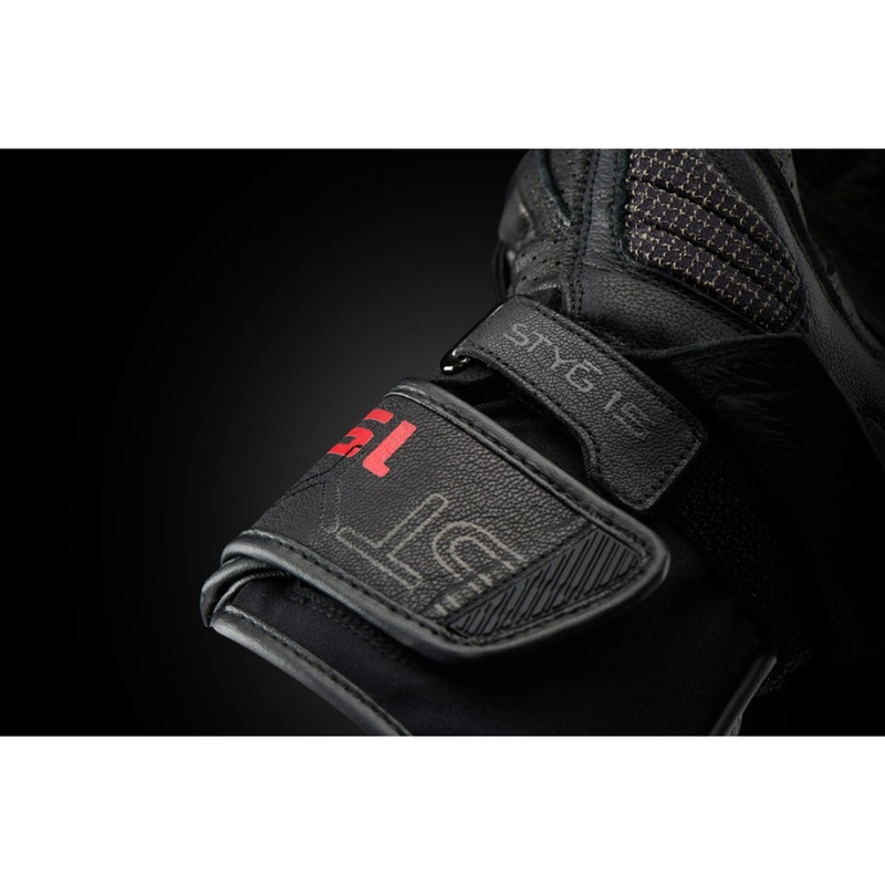 Mănuși moto Furygan STYG 15 Vented negru-roșu