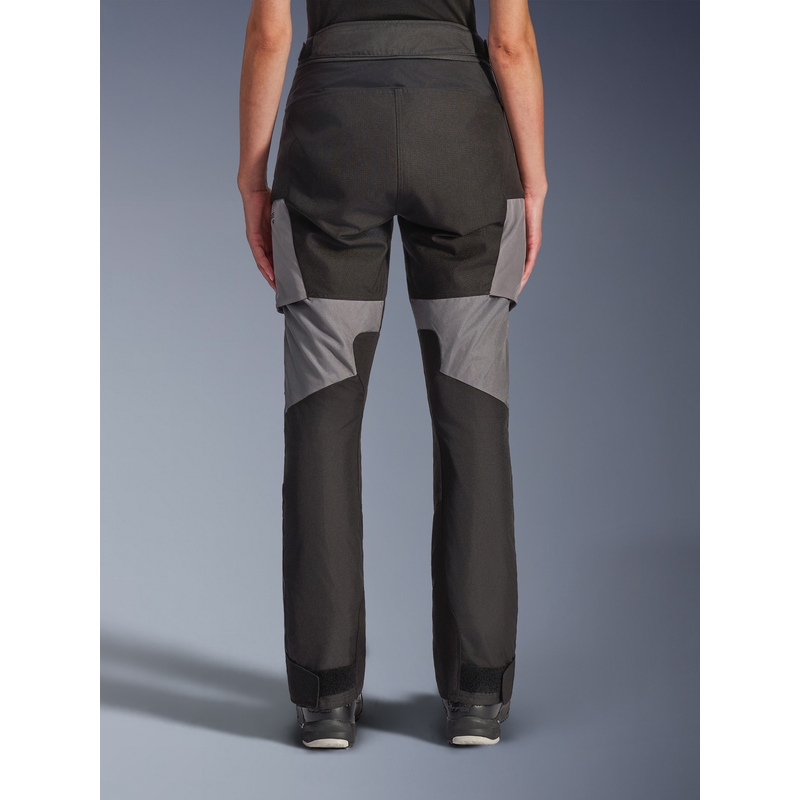 Pantaloni de motocicletă Alpinestars Stella Andes V4 Drystar pentru femei, negru-gri închis