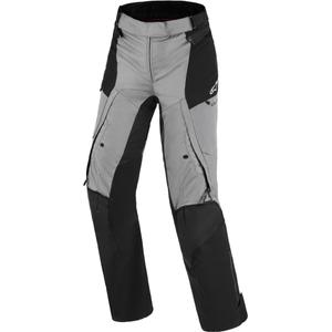 Pantaloni de motocicletă Alpinestars Stella Andes V4 Drystar pentru femei, negru-gri închis