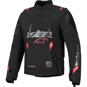 Geacă motocicletă Alpinestars Halo PRO Drystar XF negru-gri închis-roșu