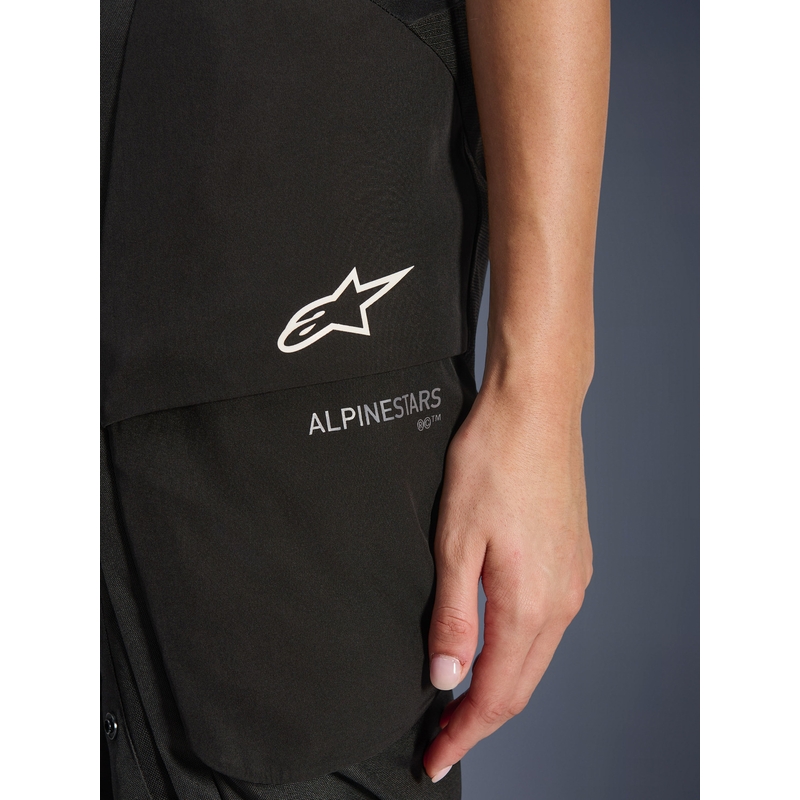 Pantaloni de motocicletă Alpinestars Stella Andes V4 Drystar pentru femei, negri