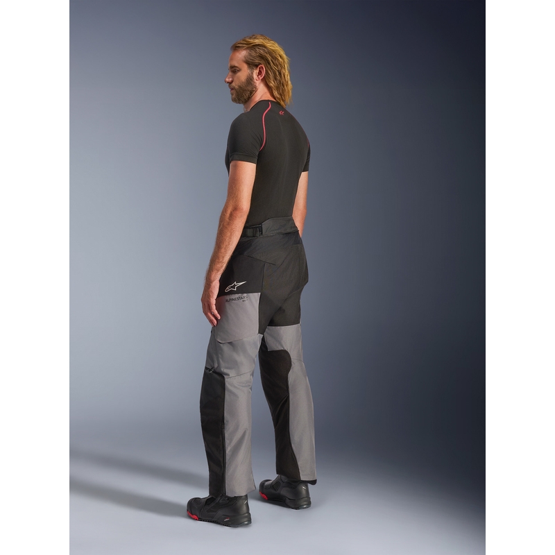 Pantaloni motocicletă Alpinestars Andes V4 Drystar negru-gri închis