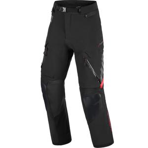 Pantaloni motocicletă Alpinestars Halo PRO Drystar XF negru-gri închis-roșu