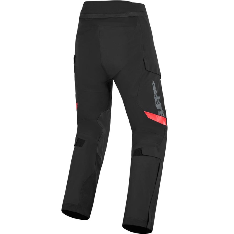 Pantaloni motocicletă Alpinestars Halo PRO Drystar XF negru-gri închis-roșu