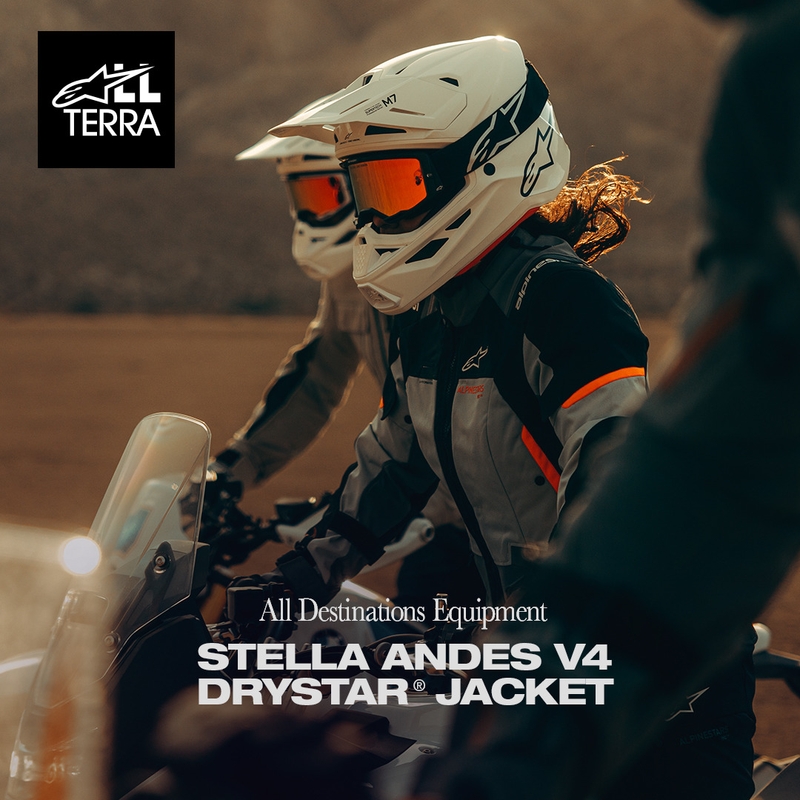 Geacă de motocicletă Alpinestars Stella Andes V4 Drystar pentru femei, gri închis-gri deschis-negru-roșu