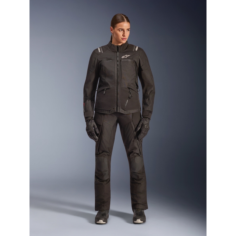 Geacă de motocicletă Alpinestars Stella Andes V4 Drystar pentru femei, neagră
