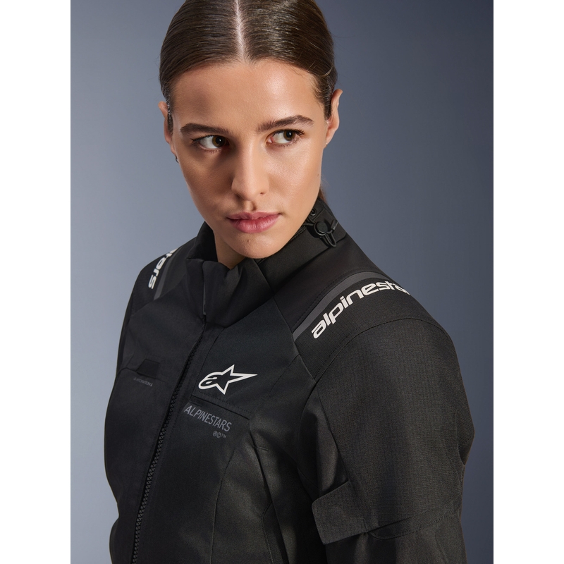 Geacă de motocicletă Alpinestars Stella Andes V4 Drystar pentru femei, neagră