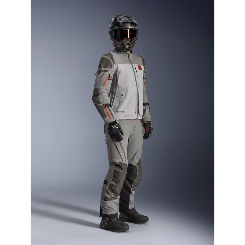 Geacă motocicletă Alpinestars Nazca 3L Gore-Tex PRO gri închis-gri deschis