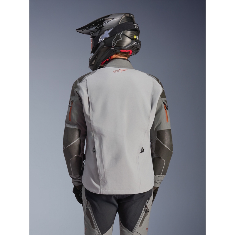Geacă motocicletă Alpinestars Nazca 3L Gore-Tex PRO gri închis-gri deschis