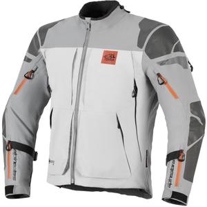 Geacă motocicletă Alpinestars Nazca 3L Gore-Tex PRO gri închis-gri deschis