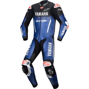 Costum de motocicletă din piele Alpinestars GP-R7 YAMAHA GYTR TECH-AIR compatibil cu colecția albastru-negru-alb-roșu