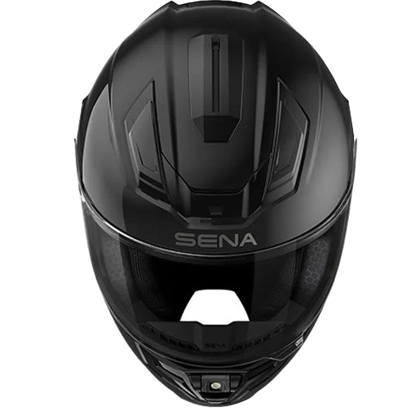 Cască integrală pentru motocicletă cu căști SENA Phantom ANC, negru mat