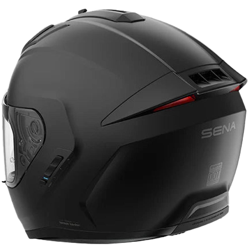 Cască integrală pentru motocicletă cu căști SENA Phantom ANC, negru mat