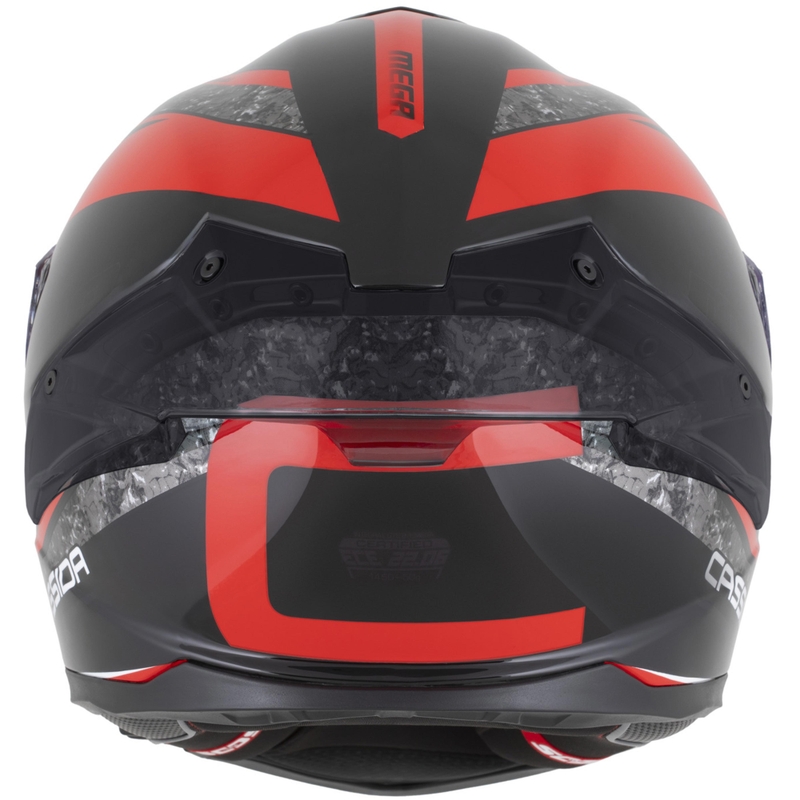 Cască integrală pentru motocicletă Cassida Integral GTS 2.1 Mega negru-roșu-alb
